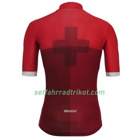 Rotes Radtrikot kurzarm 2018 Tour de Suisse